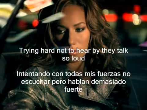Leona Lewis - Bleeding Love subtitulos español ingles