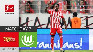 Berlin Defends 1st Place! | Union Berlin — VfL Wolfsburg 2:0 | All Goals | MD 7 – Bundesliga 2022/23