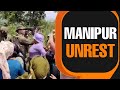 LIVE Manipur Unrest: Womens group block security forces in Manipur | News9