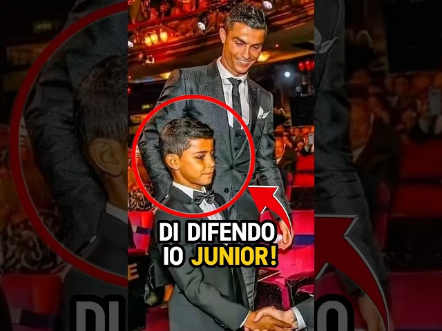 Ronaldo junior è stato preso a schiaffi dal suo allenatore e Ronaldo lo ha difeso subito 😱