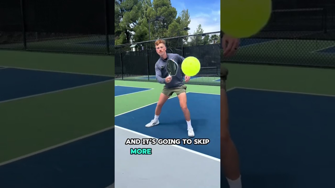 Different types of dinks in pickleball