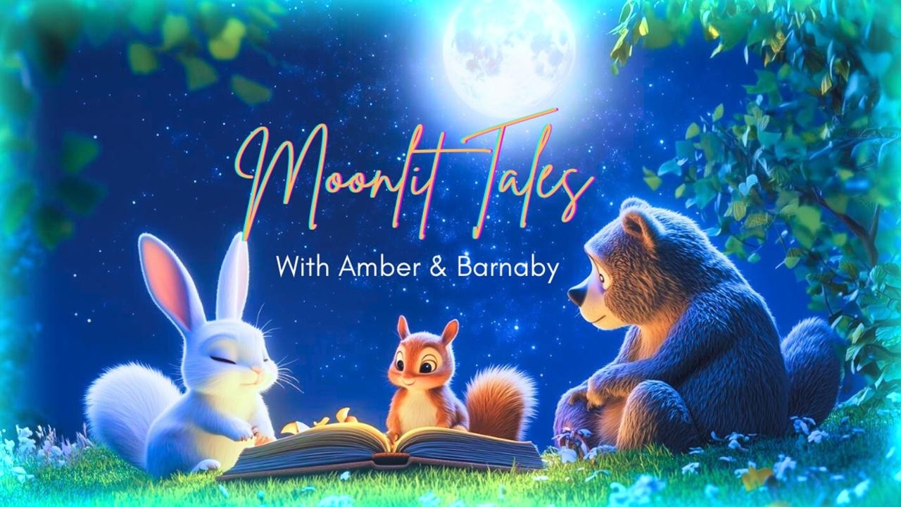 ⭐ Gentle Bedtime Tales for Kids | Soft Voice Reading with Sleep Music | No Ads
