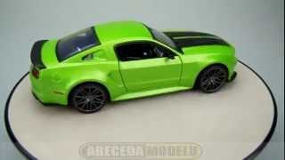 MAISTO Автомодель (1:24) New Ford Mustang Street Racer зелёный металлик (31506 met. green)