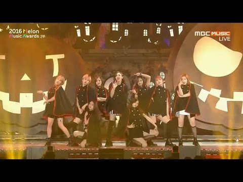 2016 MMA(Melon Music Awards) TWICE CHEER UP+TT
