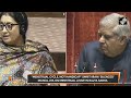 Smriti Irani shuts down Manoj Jha on Menstrual Leave Debate | News9  - 03:13 min - News - Video
