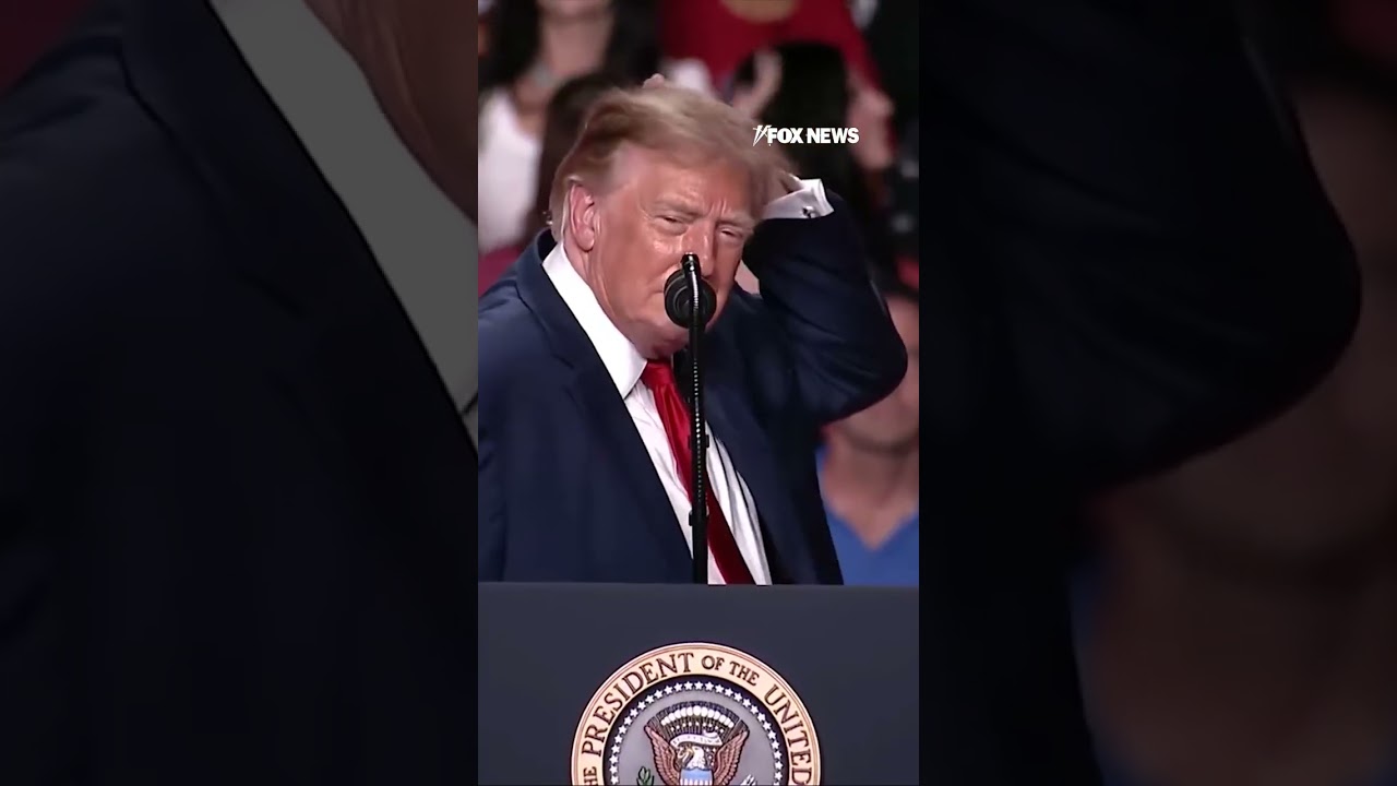Trump realizes his hair is THINNING: 'Now I'm depressed' #shorts