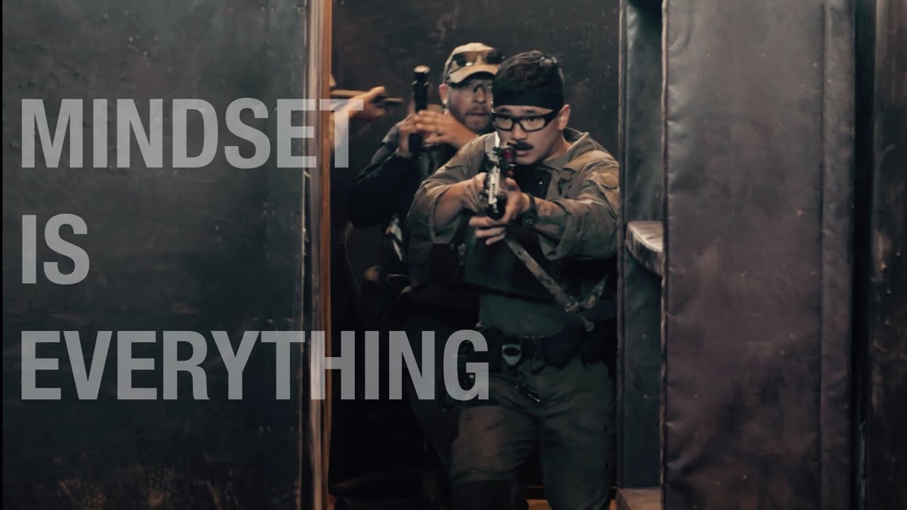 Establishing the mindset. (Airsoft for training)