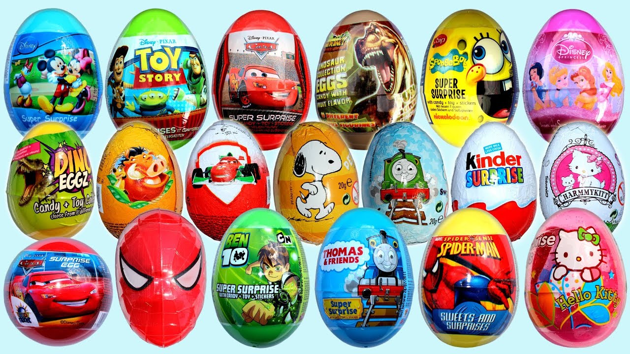 disney cars eggs