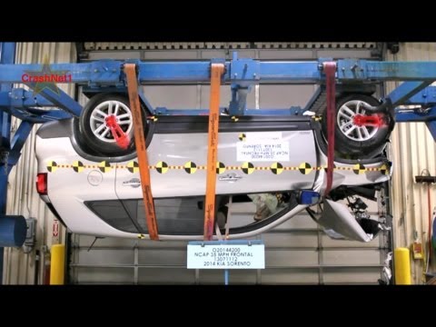 Video Crash Test Kia Sorento sedan 2009