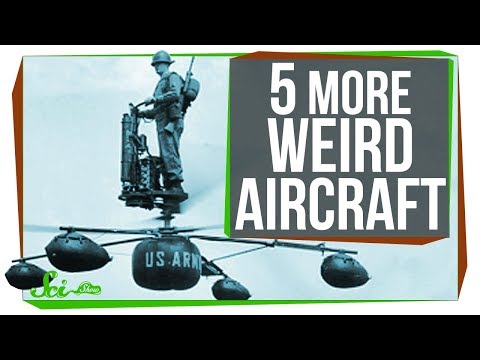 5 More Strange Flying Machines