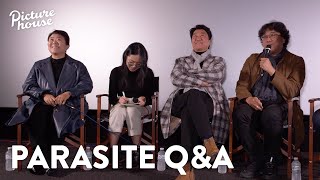 Parasite Q&A with Boon Joon-ho, 