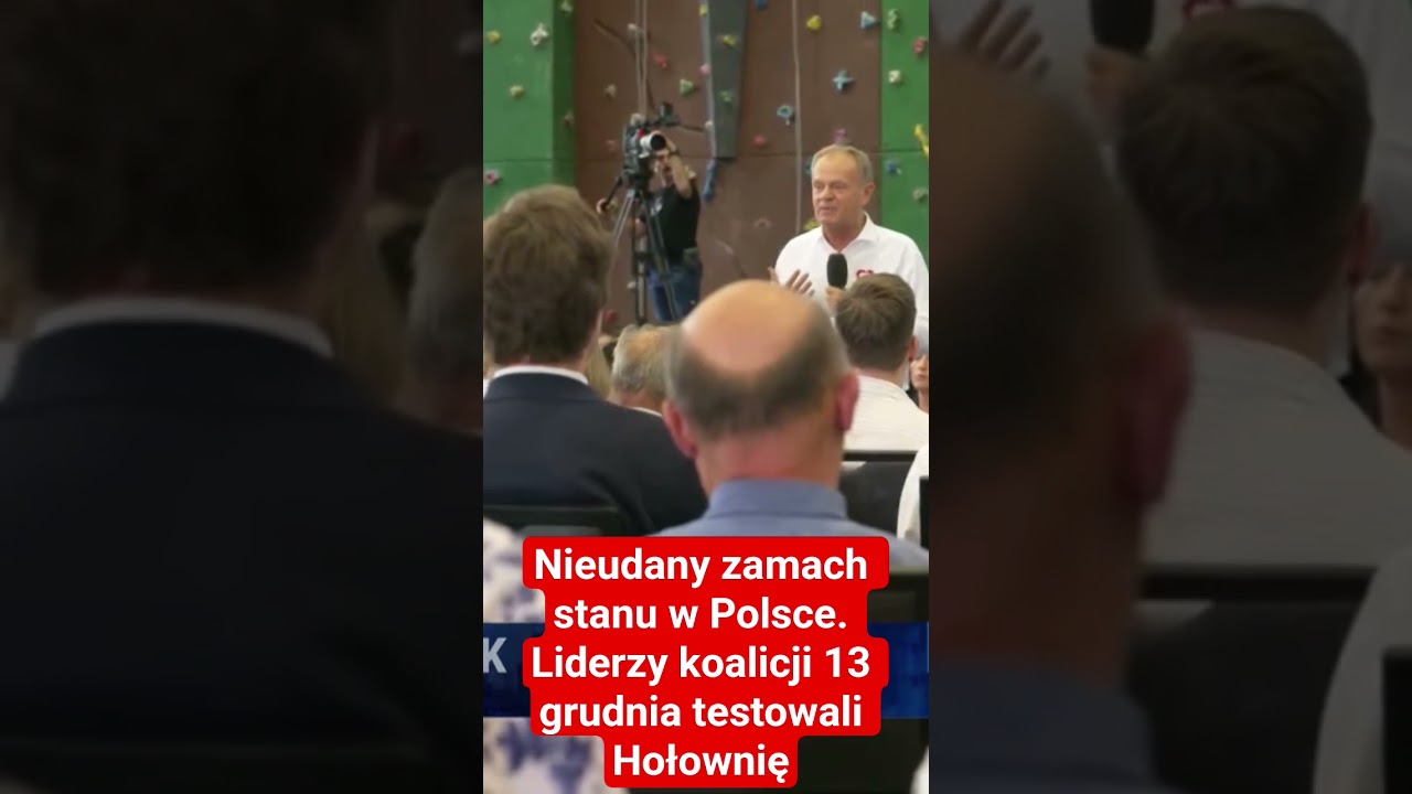 Nieudany zamach stanu w Polsce. Liderzy koalicji 13 grudnia testowali Hołownię