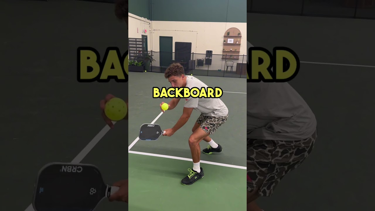 How to handle an aggressive dink in pickleball! #pickleball #pickleballtips