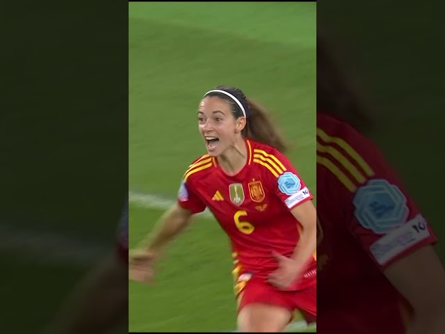 Golazo de Aitana Bonmatí que vale una final! #españa #eurocopa #semifinal