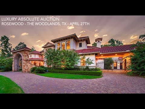 The Woodlands Houston Texas Mansion For Sale | Golf Course Property