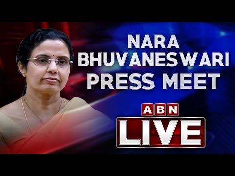 Nara Bhuvaneswari Press Meet At NTR Trust Bhavan