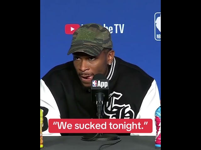 'We sucked' - SGA kept it real after the Thunder's loss to the Pacers in Game 6 😅