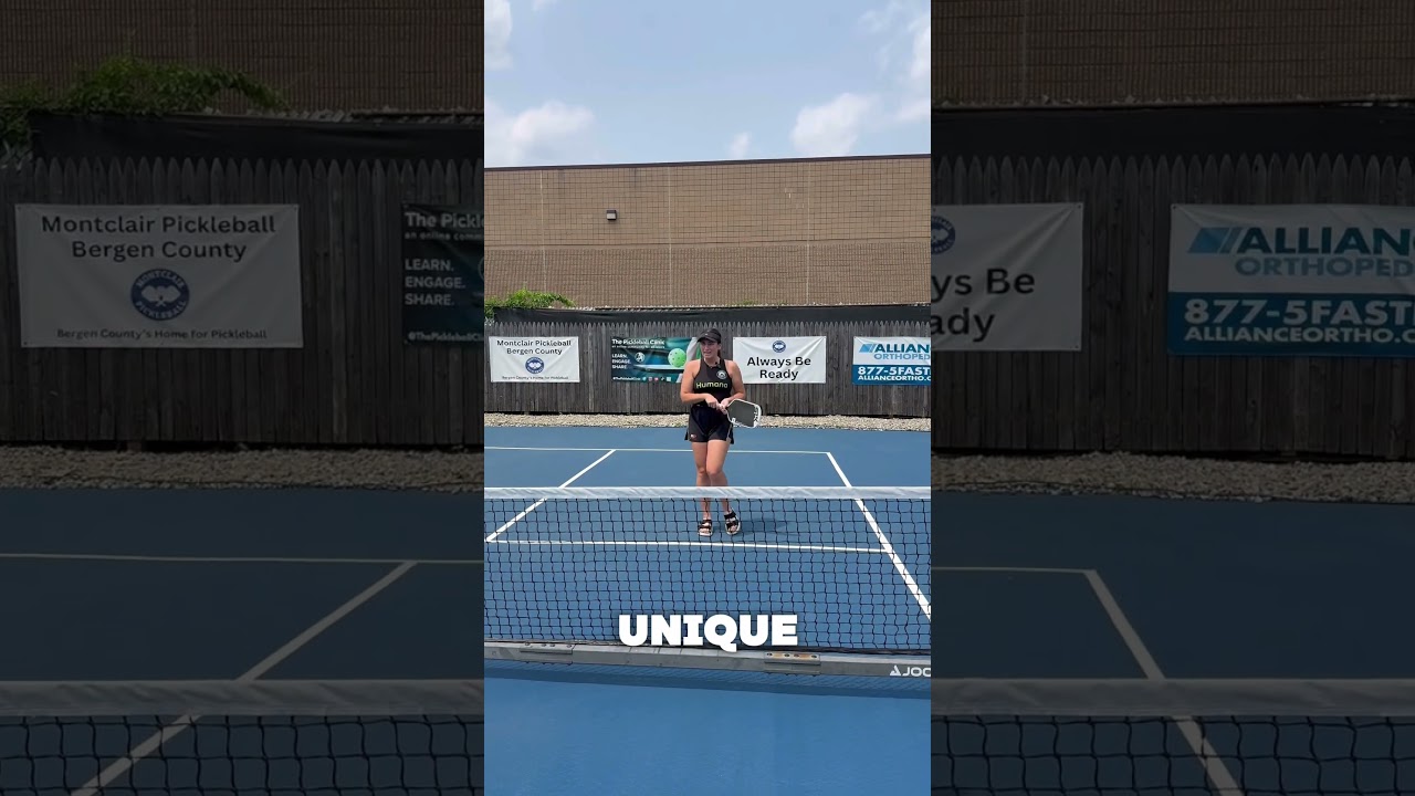 World No. 4 Pickleball Player, Rachel Rohrabacher, explains the Backhand Topspin Dink 🙌 #shorts
