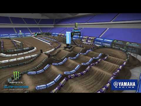  2026 SuperMotocross Rd 11 | Detroit | Yamaha Track Map