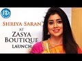 Shriya Saran launches Zasya Boutique at Jubilee Hills