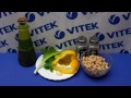 Рецепт приготовления постной бутербродной пасты в блендере VITEK VT-3414 W