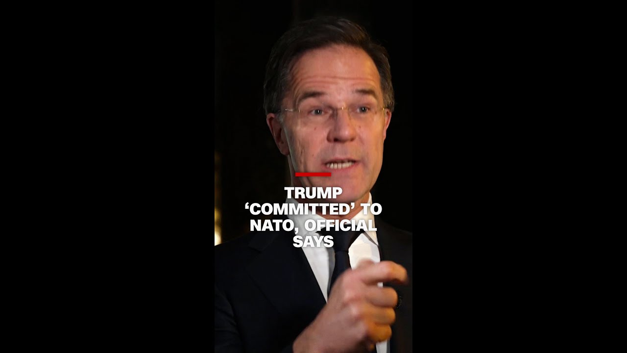 Trump administration ‘absolutely committed’ to NATO, Secretary General says