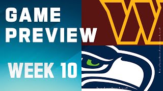 Washington Commanders vs. Seattle Seahawks | 2023 Week 10 Game Preview