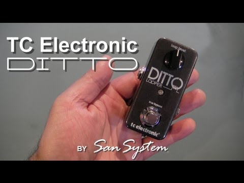 ► TC Electronic DITTO (Mini Looper) "HD" ♫♪