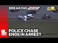 SkyTeam 11: Man in custody after police chase