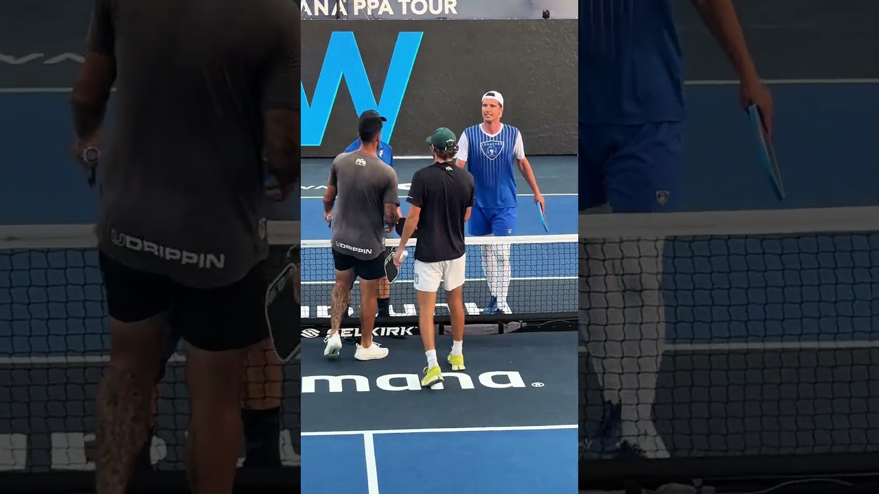 Pickleball MATCH POINT in an incredible battle 👏
