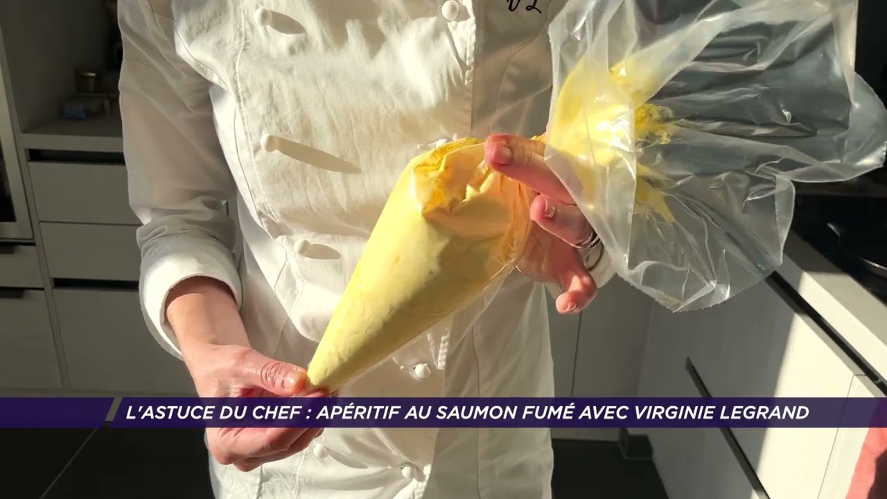 Yvelines | L’astuce du chef : apéritif au saumon fumé avec Virginie Legrand