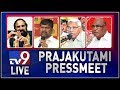 Prajakutami Press Meet LIVE- Uttam Kumar, Ramana, Kodandaram, Chada