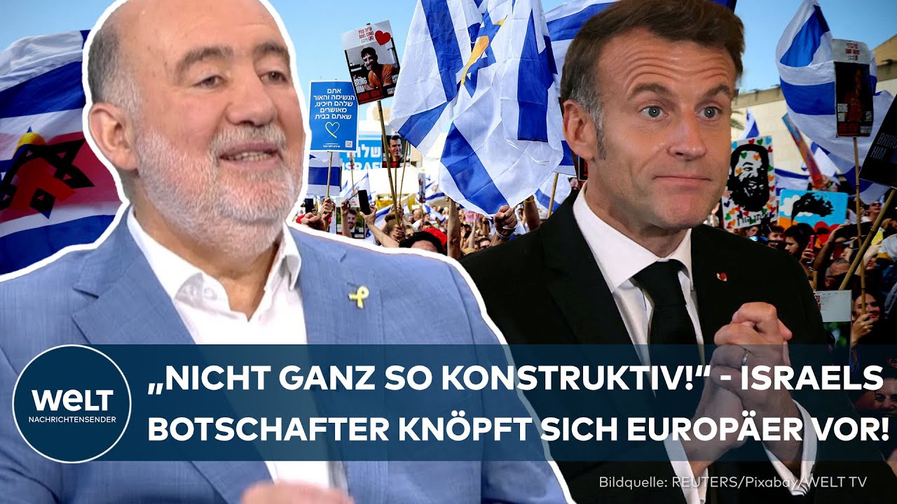ISRAELS BOTSCHAFTER RON PROSOR: "Entwaffnung der Hamas!" - Hoffnung auf Frieden, Kritik an Europa!