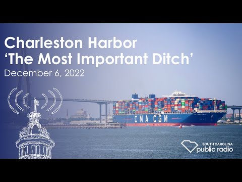 screenshot of youtube video titled Charleston Harbor ‘The Most Important Ditch’ | South Carolina Lede
