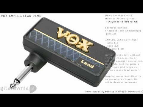VOX AMPLUG LEAD - Demo, Soundcheck :: Rock Mix test