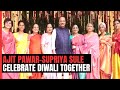 Amid Political Rift, Ajit Pawar, Supriya Sule Celebrate Festival Together