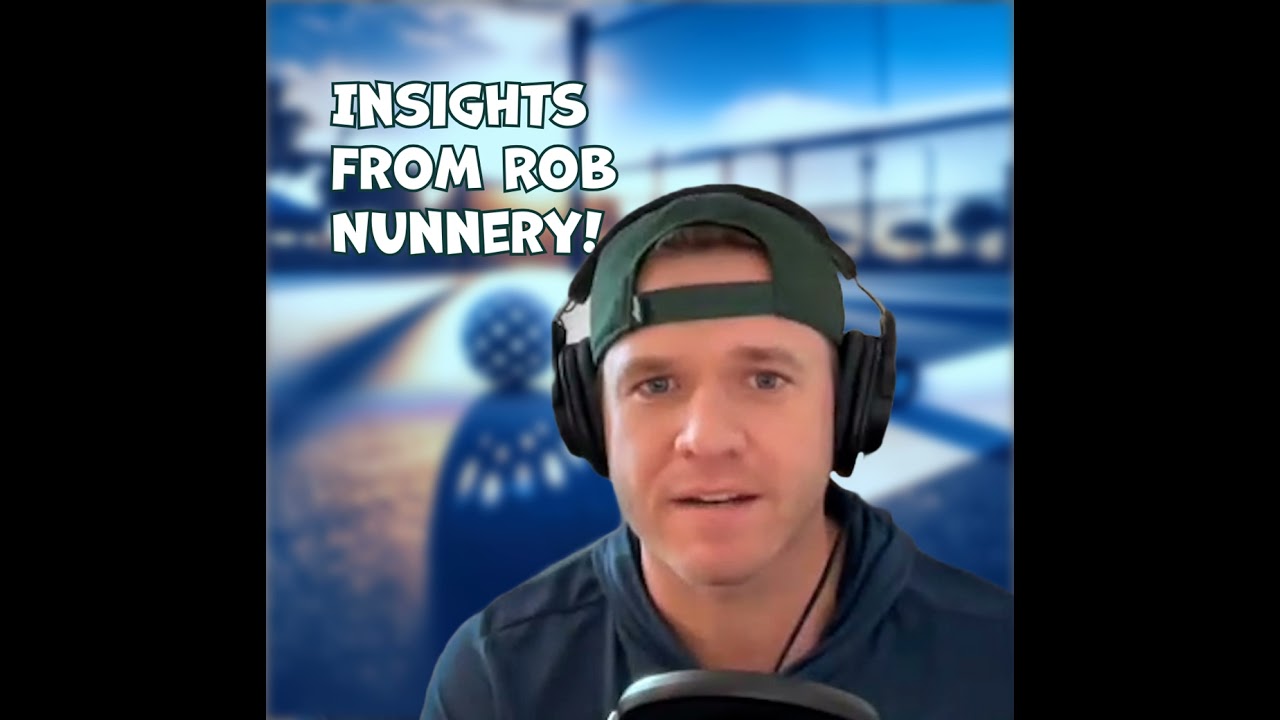 Discover Pickleball: Insights from Rob Nunnery on the Rapid Rise of the Sport!