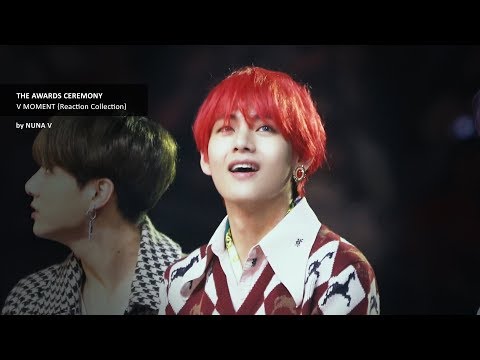 2018-2019 시상식 - 뷔 리액션 모음 / BTS V focus / 방탄소년단 reaction (4K fancam)