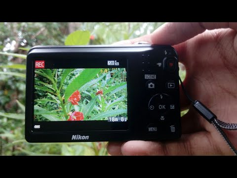 video Nikon Coolpix A10 Kamera Kit schwarz