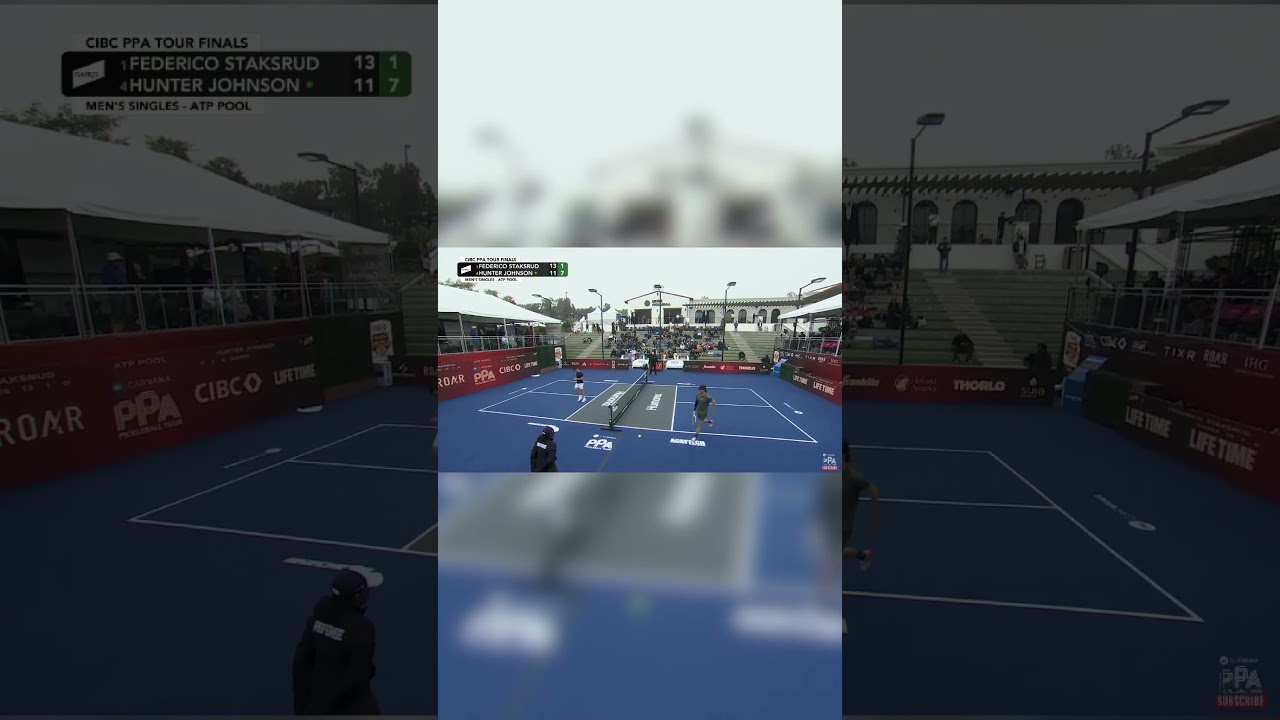 Federico with a masterful drop volley 🤩