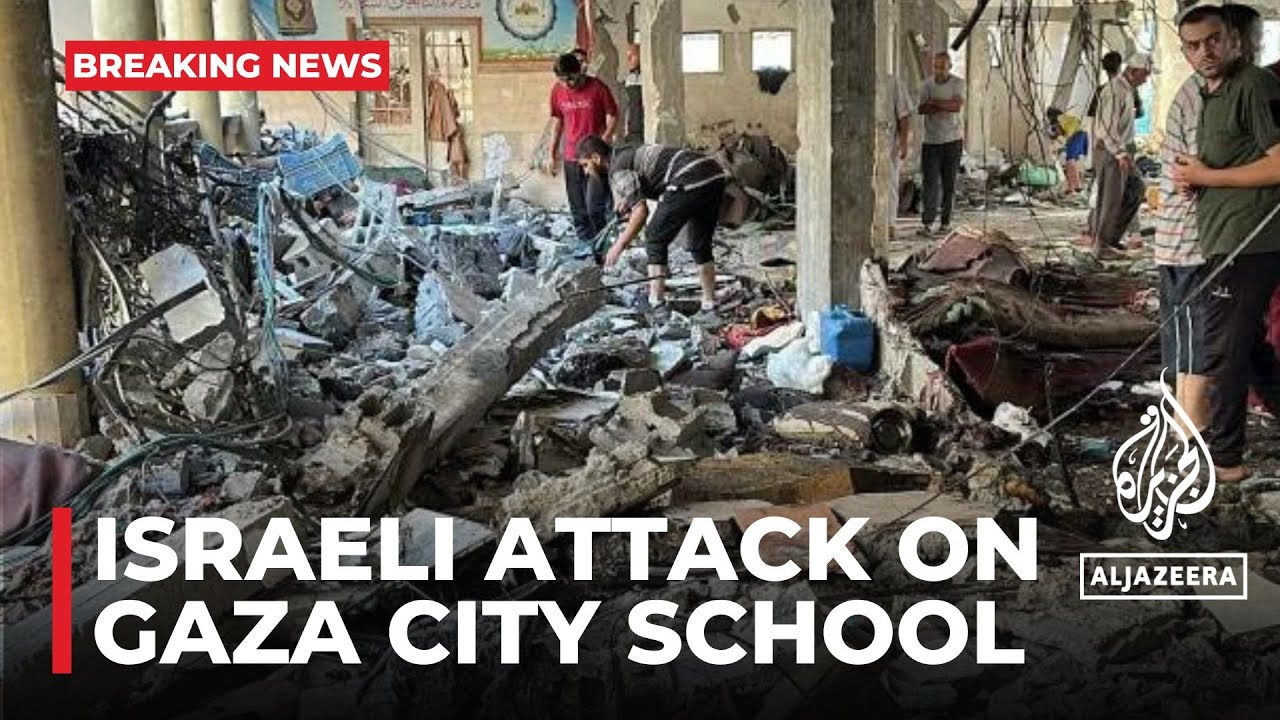 Victims of Gaza City school attack ‘in pieces’