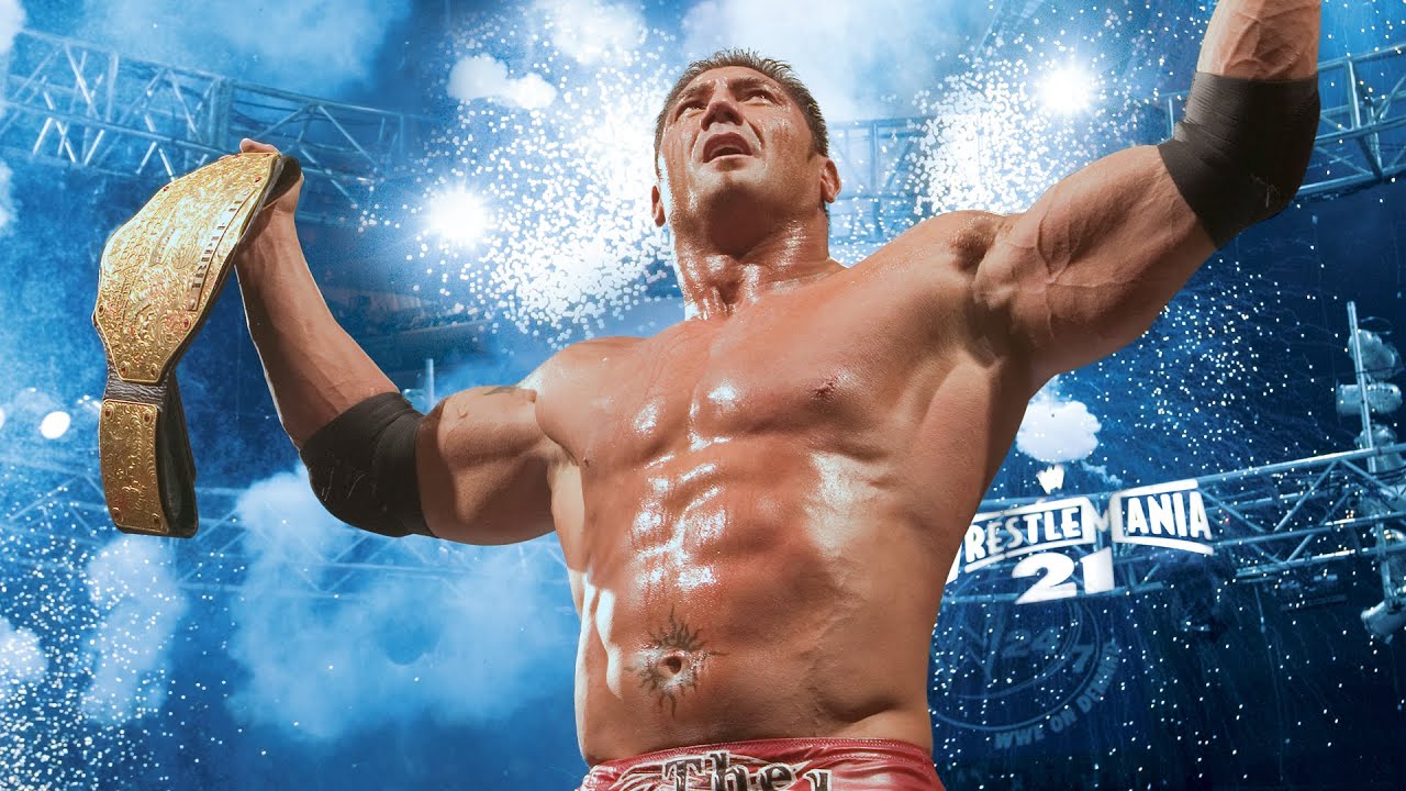 Batista wrestlemania 21
