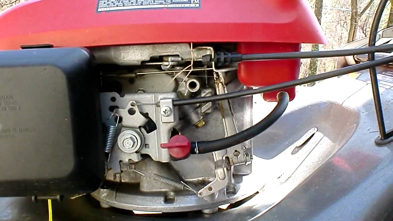 Honda lawnmower motor troubleshoot #7
