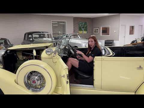video 1933 Packard Eight 1002 Phaeton