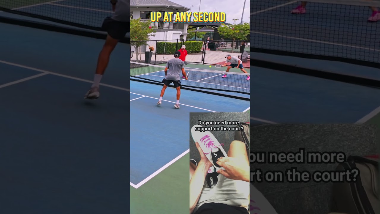 🧱When Hit The Wall, Dink It #pickleballhighlights #pickleball #sports #sporthighlights