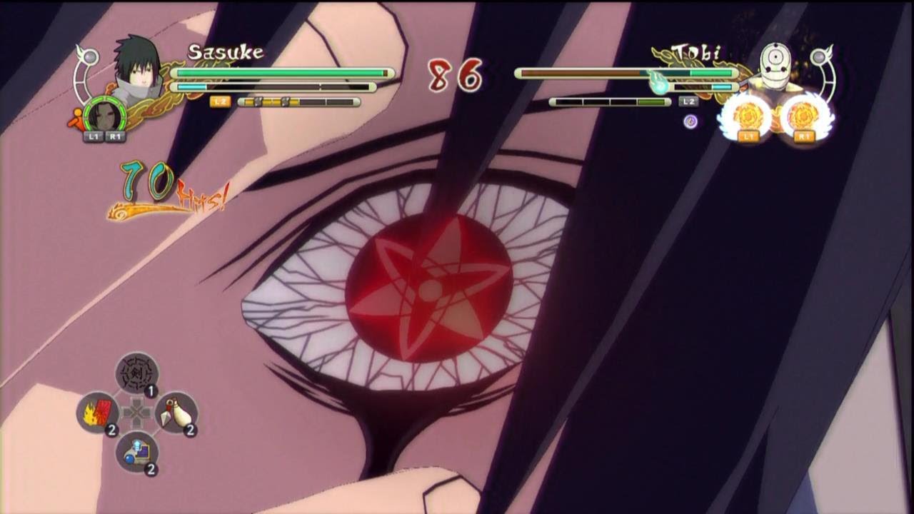 Naruto Shippuden Ultimate Ninja Storm 3 Ems Sasuke Edo Itachi Vs Rinnegan Tobi Madara Hd