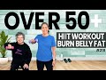 12 Exercises for Ages 50 HIIT Workout for Seniors to Lose Weight