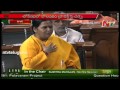 Uma Bharti's Powerful Reply on Land Acquistion Act in Lok Sabha