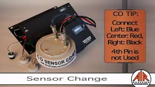 CO & CO O2 Sensor Change