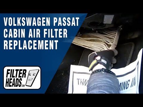 VW PASSAT B6 - Cabin Air Filter Replacement